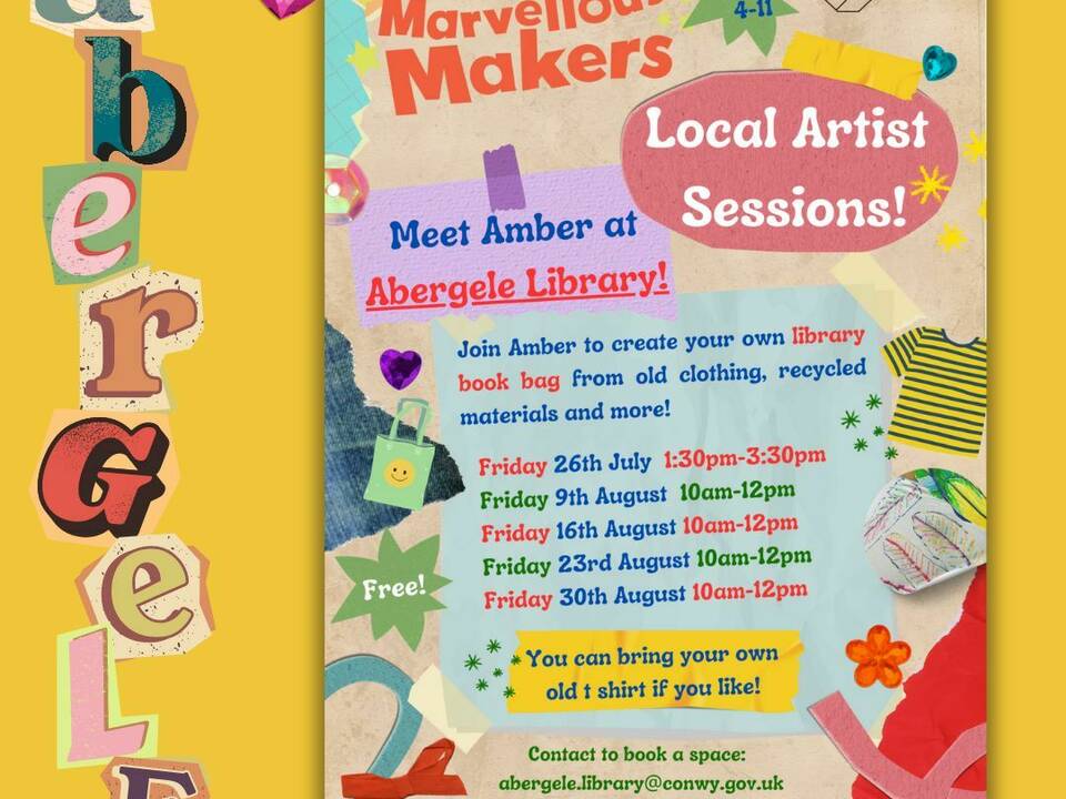 Local Artist Sessions - Abergele Library
