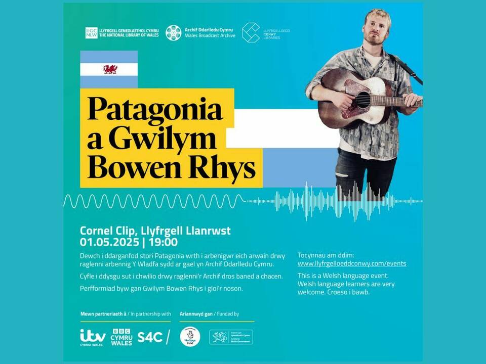 Patagonia a Gwilym Bowen Rhys