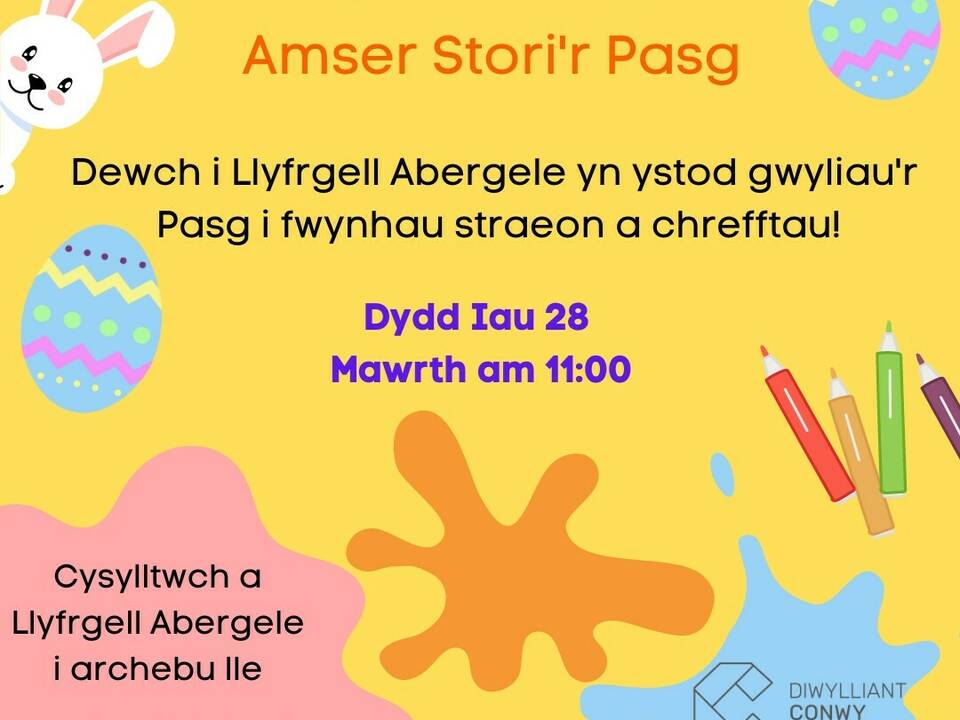 Abergele Library Easter Time Story